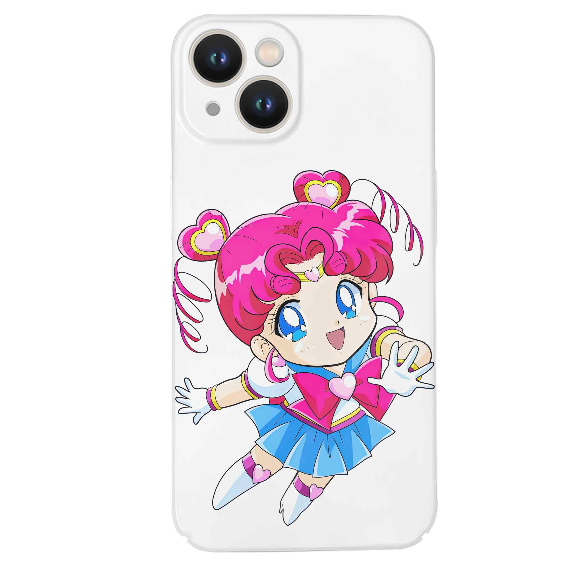 （画像用） 美少女戦士セーラームーン ちびうさ Sailor Moon Chibiusa Tsukino Usagi Small Lady Serenity 【iPhone 14シリーズ対応】ハードケース